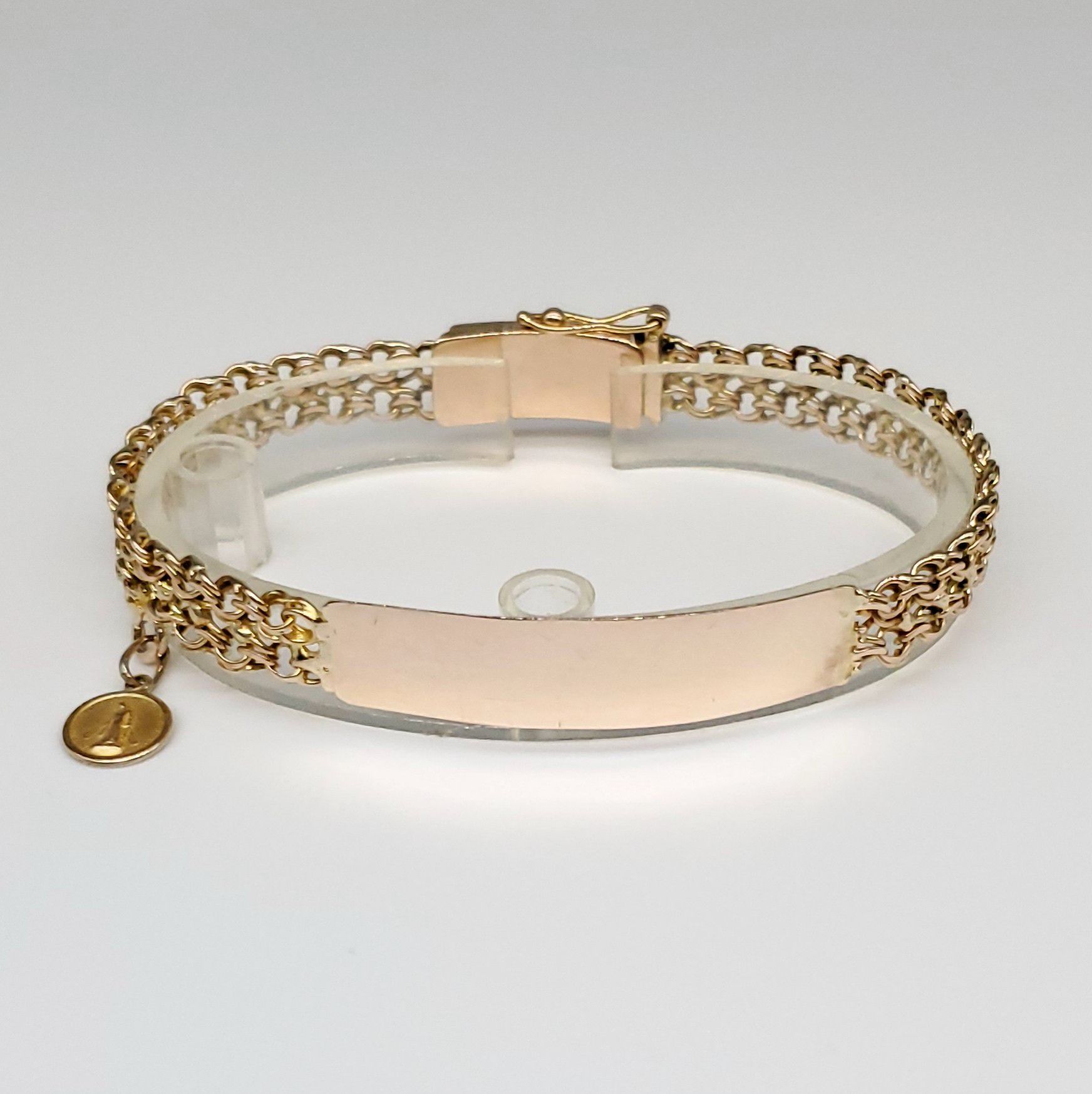I.D Gold Bracelet