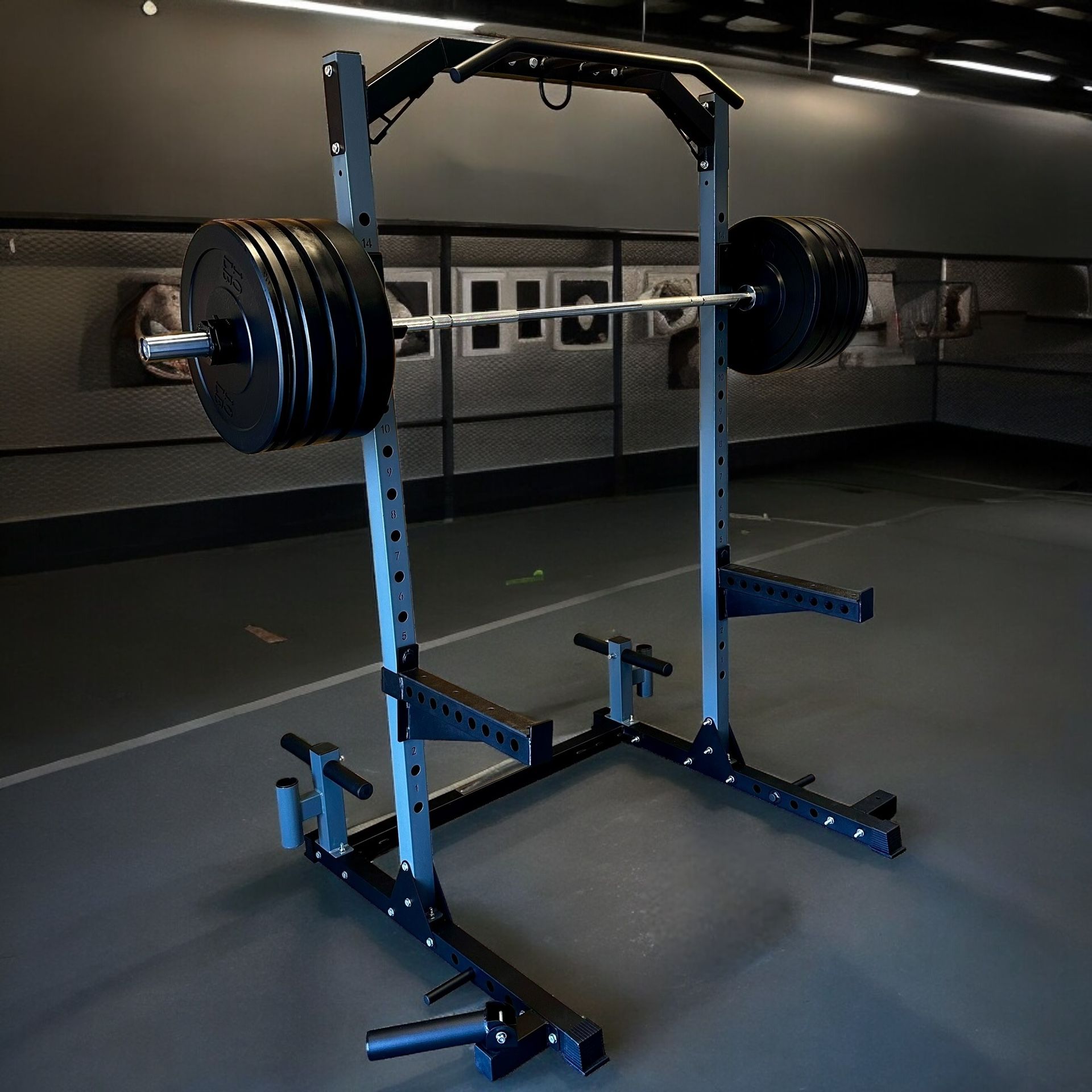 Brand New Squat Rack Power Cage 260 Lb Olympic Bumper