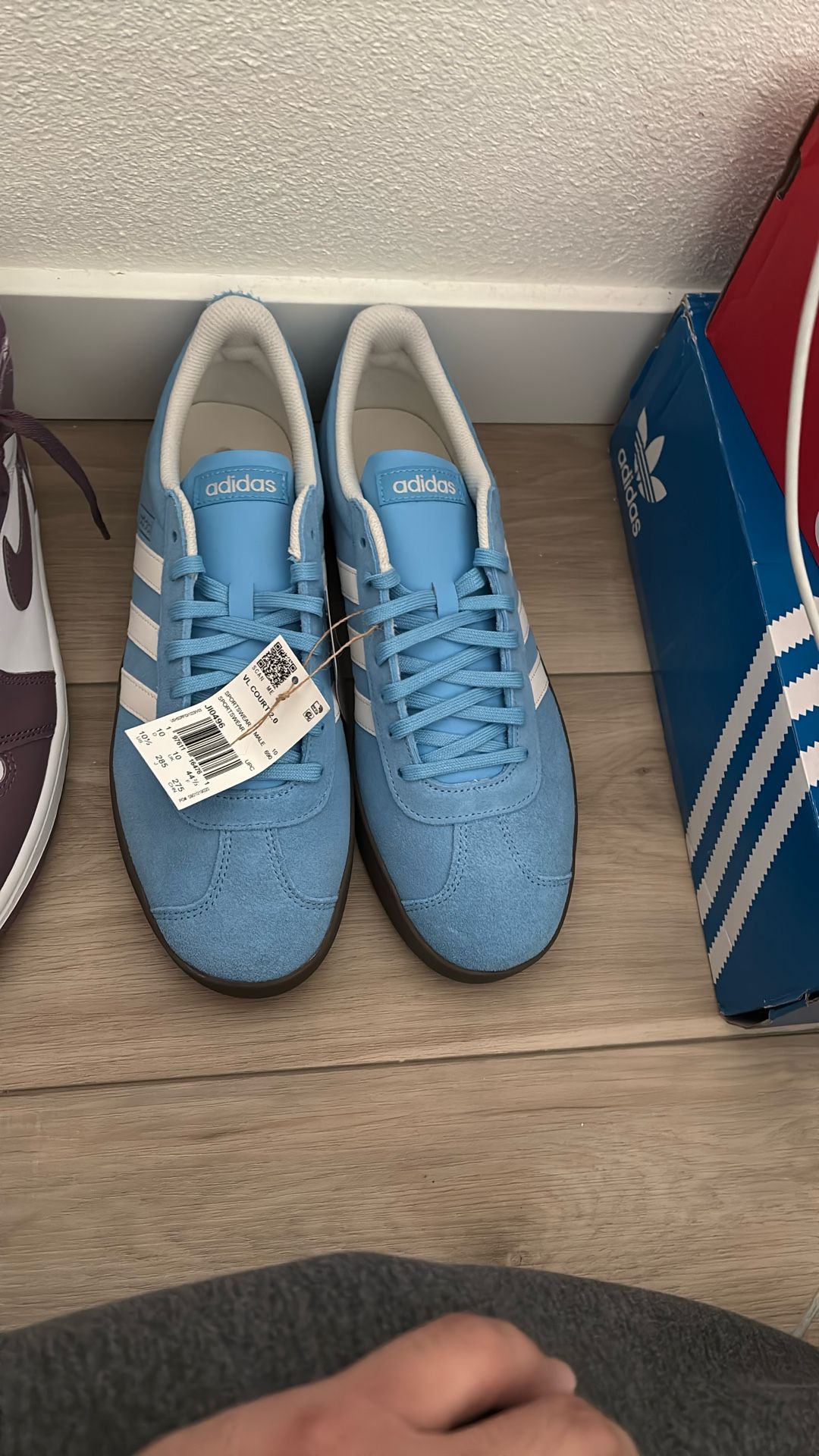 Adidas Vl Court Baby Blue