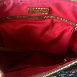 Raiders Purse Dooney And Burke Brand Black