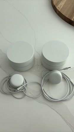 Google WIFI Router GJ2CQ WIFI Google Mesh w/ Power Cord.