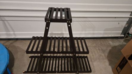 3-Tier Wooden Plant Stand