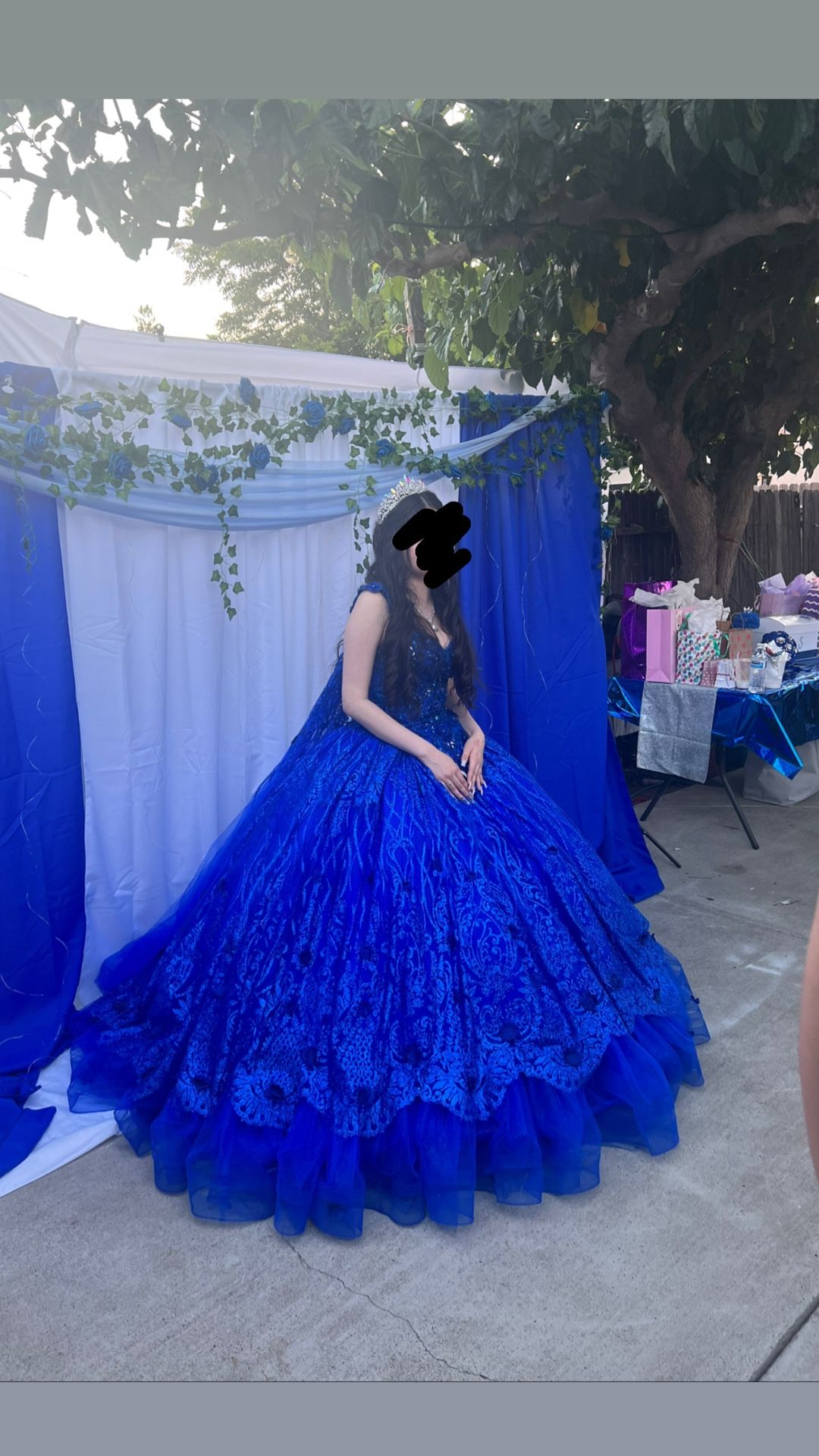 Royal Blue Quinceañera Dress