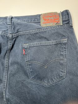 Vtg Levi's 501 Regular Fit Straight Leg Mens Jeans 34x36