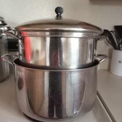 Twp Heavy Pots With Lids