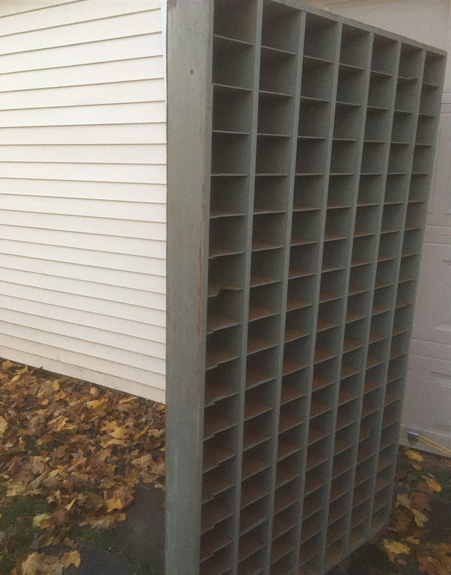 Wood Multi Compartment, Storage Unit