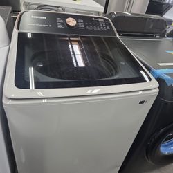 Samsung Top Load Washer 5.5 Cu Ft New Ivory 