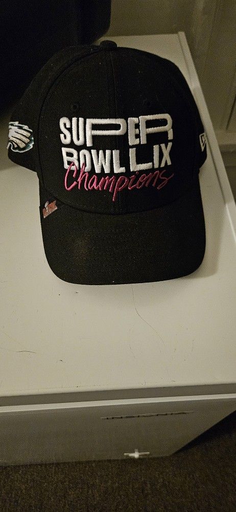 Womans Eagles Superbowl Championship Hat
