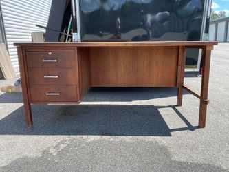 Real wood office desk