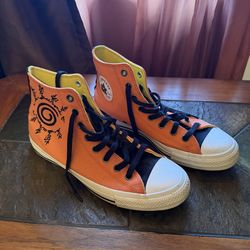 Naruto Converses Men’s Size 9