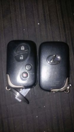 Lexus keys programing