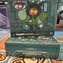 NAIC 2025 Pokemon Center Exclusive Dice Box Set Sealed New Condition