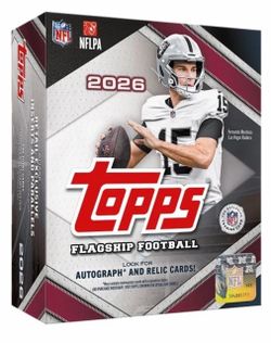 2026 Topps Flagship Football mega box