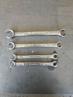 Greatneck and Napa SAE Flare Nut Line Wrenches