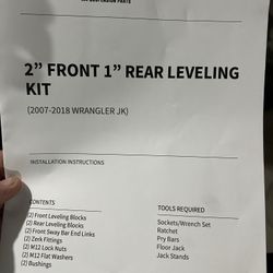 Leveling Kit 
