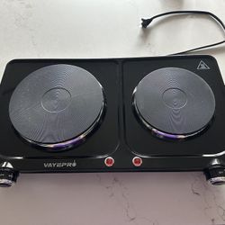 Portable Electric Double Hot Plate Burner 