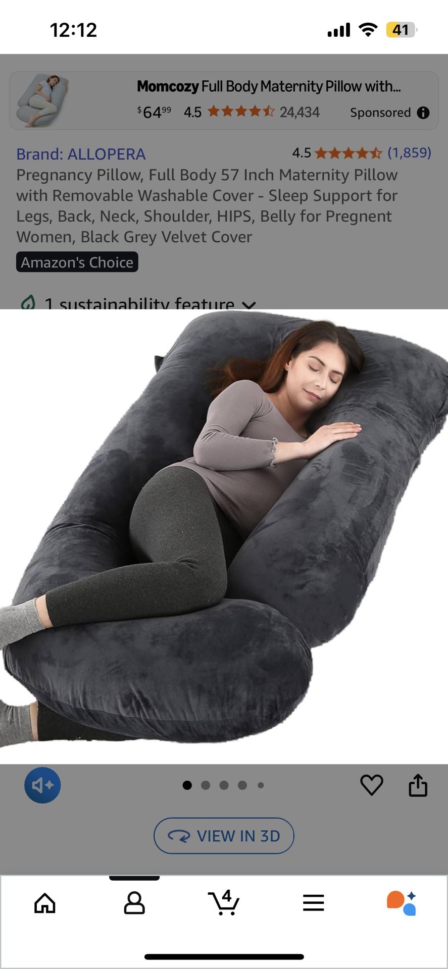 Pregnancy pillow