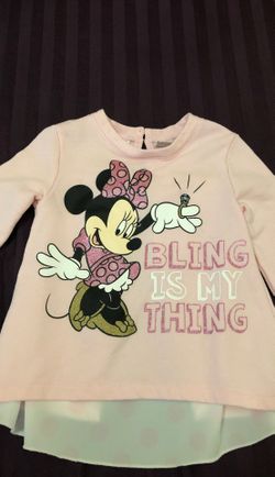 Disney minnie mouse long sleave