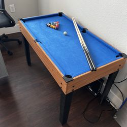 multi Game Pool Table 