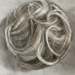 Platinum & Beige Blonde Hair Scrunchy 