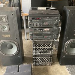 Fisher stereo system