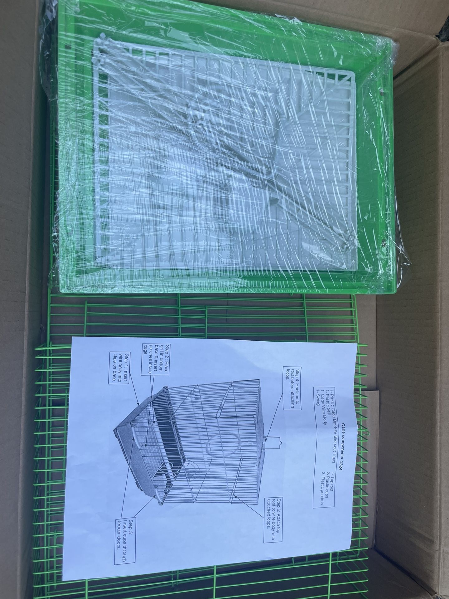 Small Parakeet Cages / Nesting Kit Heat Lamps