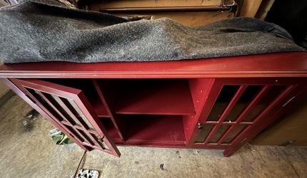 Red Tv Stand