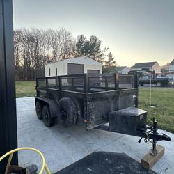 Utility Trailer  Wall Welding And Repaired 