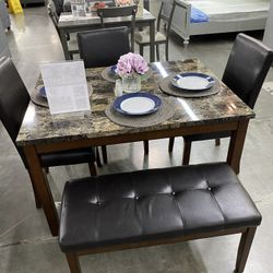 5 Pc Dinning Set Table New In Box 