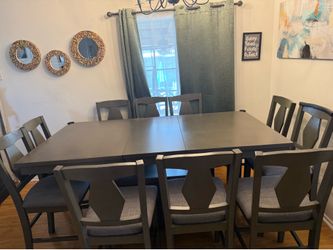 Dining Table for 10 (Grey)