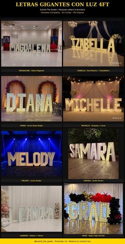 Marquee Letters