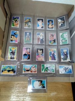 Vintage Dragonball Z Kaku Menko Cards