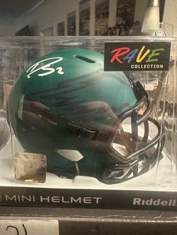 Darius Slay Signed Philadelphia Eagles Riddell Rave Speed Mini Helmet Beckett