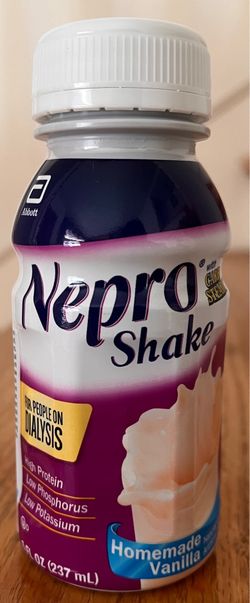 Nepro Nutritional Shake 12 bottles 8 oz each