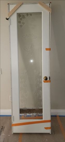 Pantry door 24 in by 80in Right side