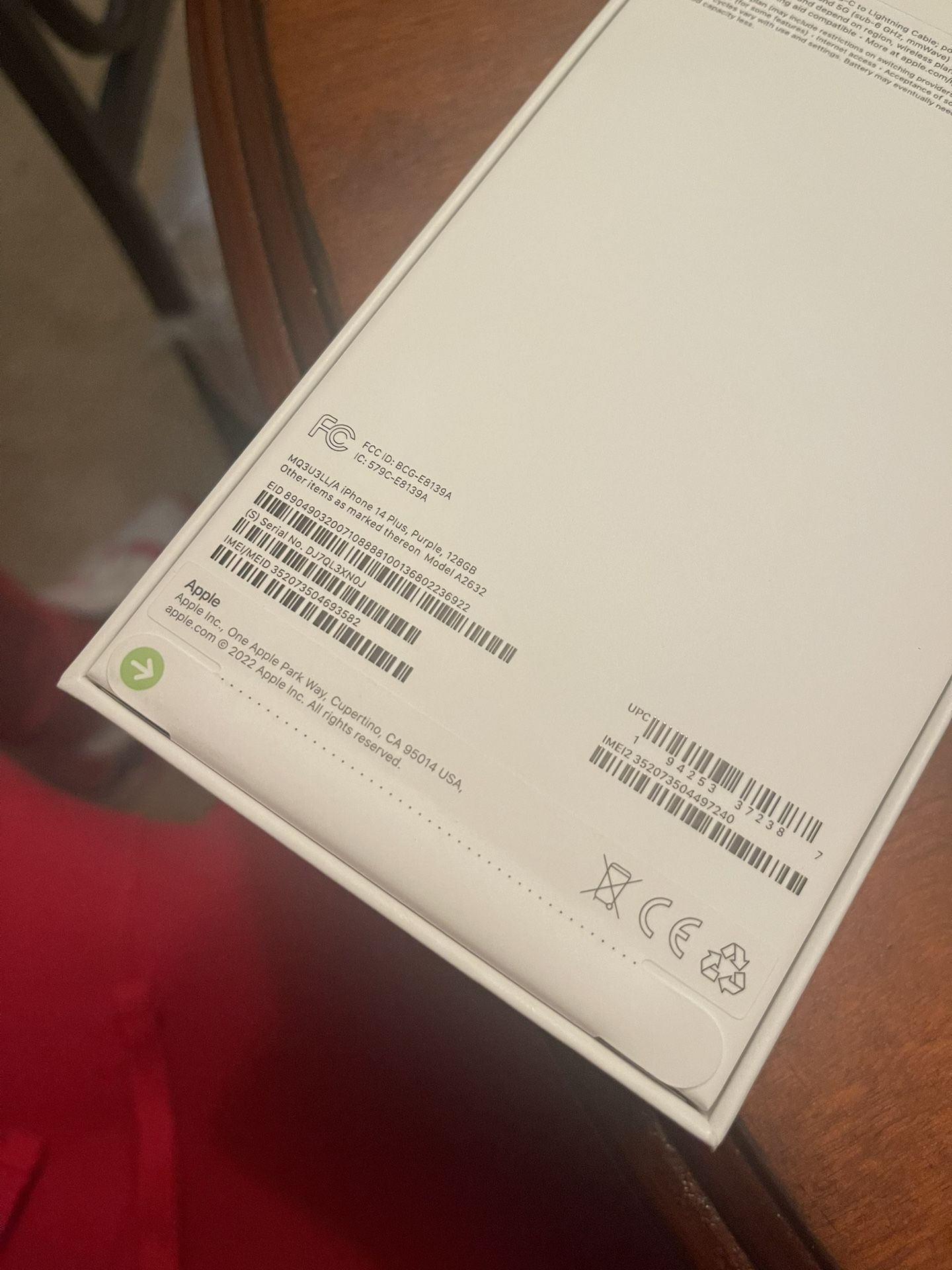 iPhone 14 Plus 128gb