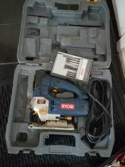 Ryobi Scroll saw Jigsaw with laser and extra blades