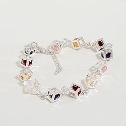 Black Friday  SALE Plated & Zircon  Bracelet 