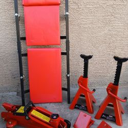 Combo Jack Y Stand Jack Y Carro Deslizador 