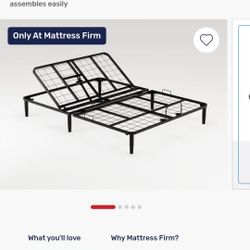 Sleepy's Basic Adjustable Base King Size Bedframe 