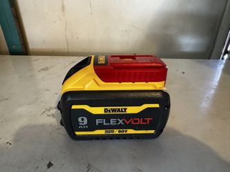 New Dewalt 9ah Battery Flex volt 20v/60v. Try Before You Buy. Pick Up Only. 