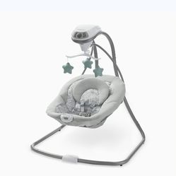 Brand New Graco Simple Sway Swing - Ivy