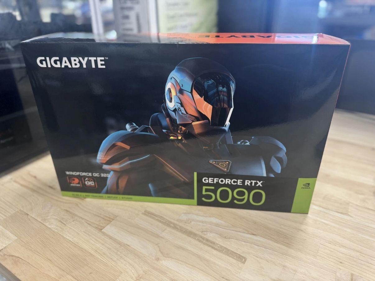GIGABYTE GEFORCE RTX 5090 WINDFORCE OC 32GB ✅ GV-N5090WF3OC-32GD