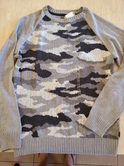 Men's Knit Sweater Sz L