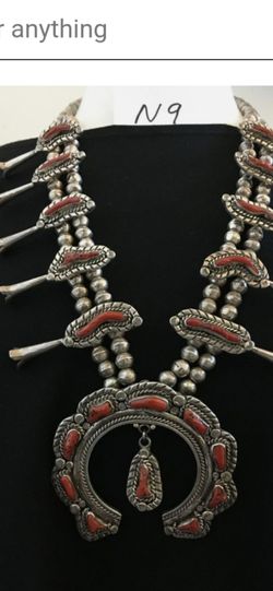 Squash blossom necklaces (2)