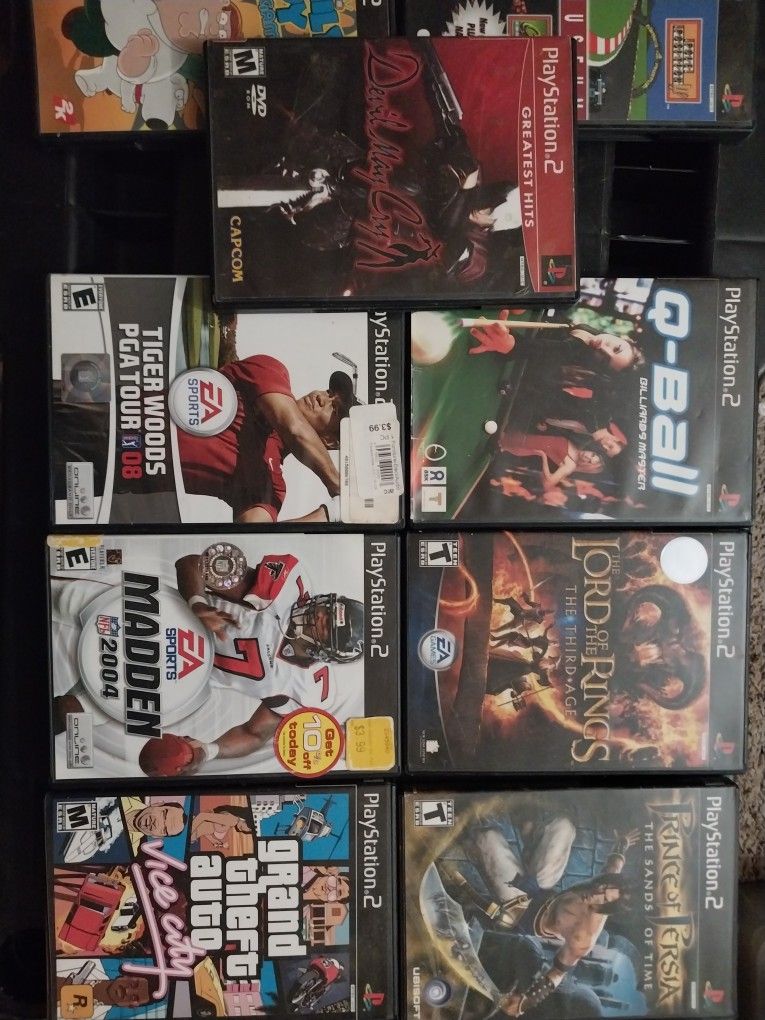 Lot of PS2 PlayStation 2 Games