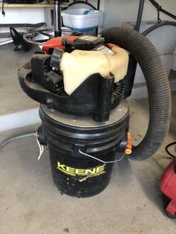Gold mining dry wash vacuum gas powered