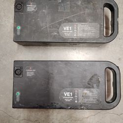 VE1 Electric Scooter Batteries 46.8V/14.4Ah/673Wh