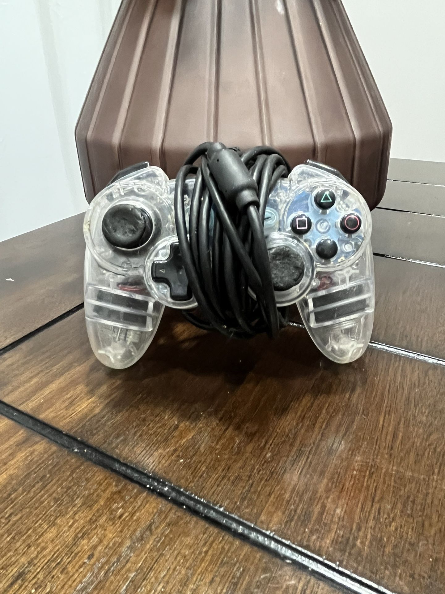 Afterglow AP.2 Clear Wired Controller for PS3. Being sold AS-IS and UNTESTED