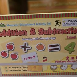 Addition&Subtraction Magnetic Math Set